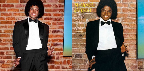Tampa Bay Buccaneers QB Josh Freeman as Michael Jackson in his 1979 album, “Off The Wall"
