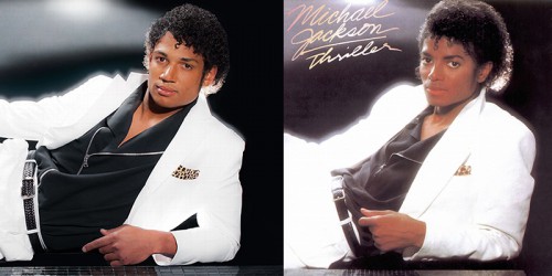 Tampa Bay Buccaneers QB Josh Freeman as Michael Jackson in his 1982 album, “Thriller”